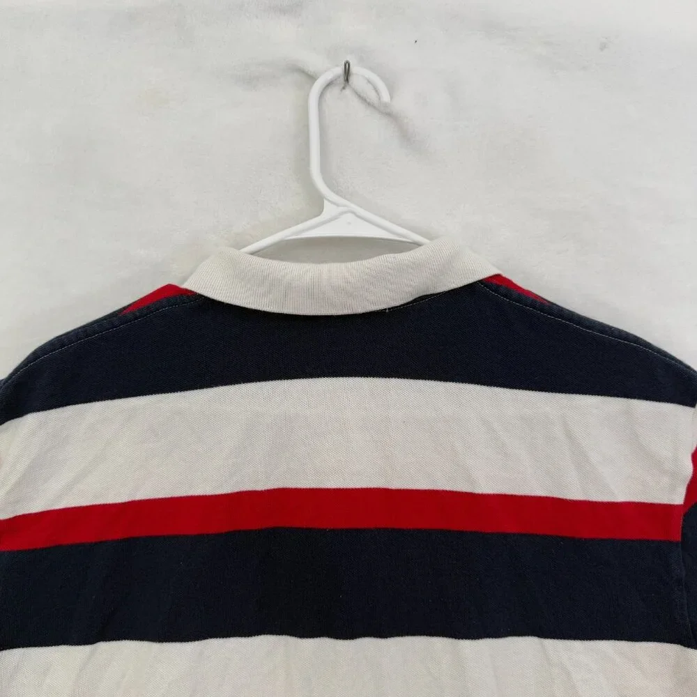 Polo Ralph Lauren Polo Shirt Mens Multicolor Stripe Pony Preppy Knit Casual